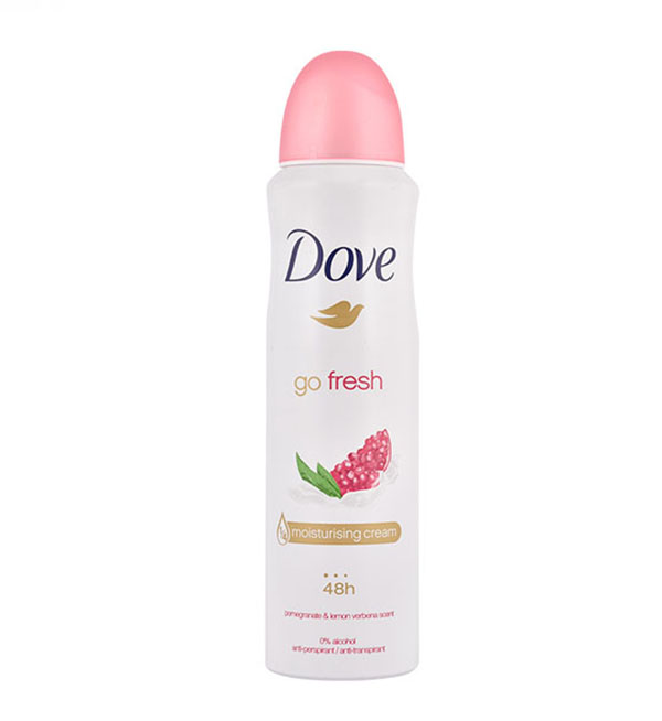 Dove Αποσμητικό Spray Go Fresh Με Ρόδι 150ml