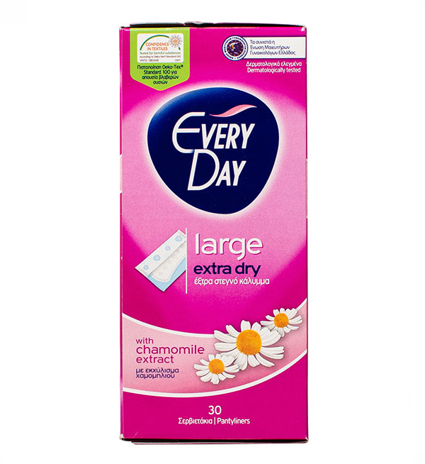 Everyday Extra Dry Large Σερβιετάκια 30τεμ