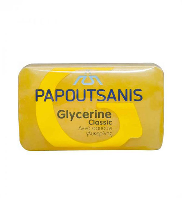 Papoutsanis Σαπούνι Γλυκερίνης Κίτρινο 125gr