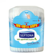 Septona Μπατονέτες με Οργανικό Βαμβάκι 160τεμ