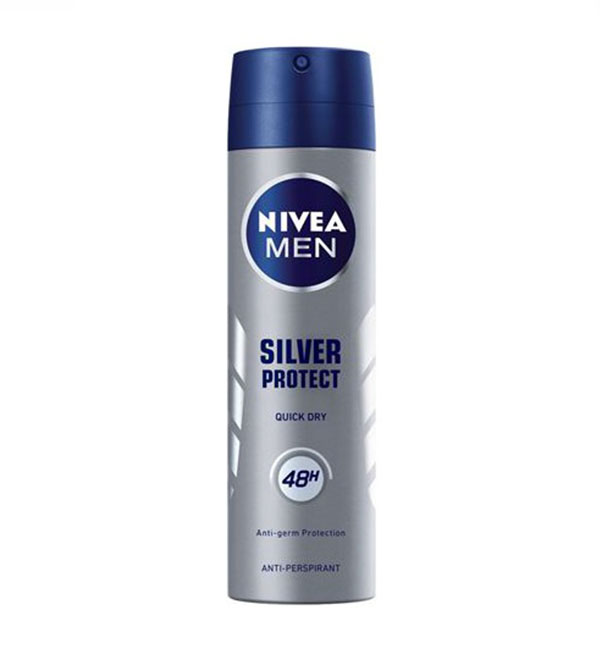 Nivea Men Silver Protect Quick Dry Αποσμητικό Spray 150ml