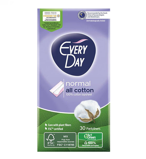 Everyday Σερβιετάκια All Cotton Normal 30τεμ