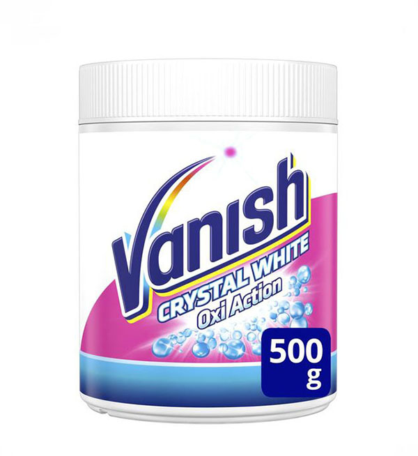 Vanish Oxi Action Crystal White Σκόνη Καθαριστικό Λεκέδων 500gr