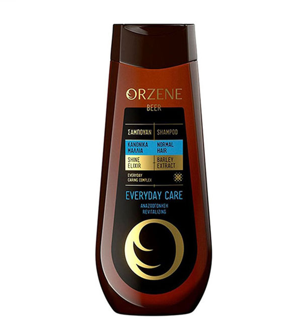 Orzene Beer Shampoo Για Κανονικά Μαλλιά 400ml