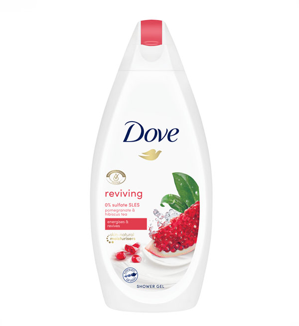 Dove Reviving Shower Gel Pomegrante & hibiscus Tea 500ml