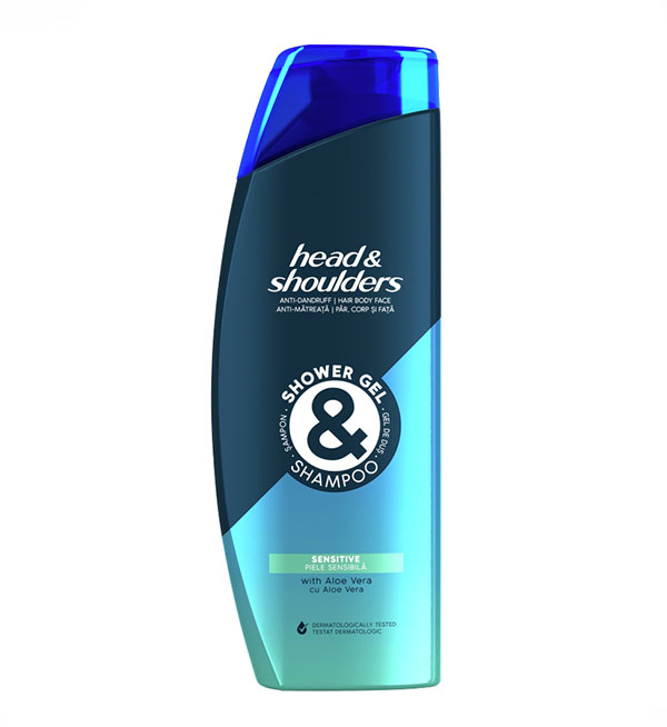 Head & Shoulders Sensitive Shower Gel & Shampoo 360ml