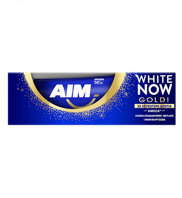 AIM White Now Gold Οδοντόκρεμα 50ml