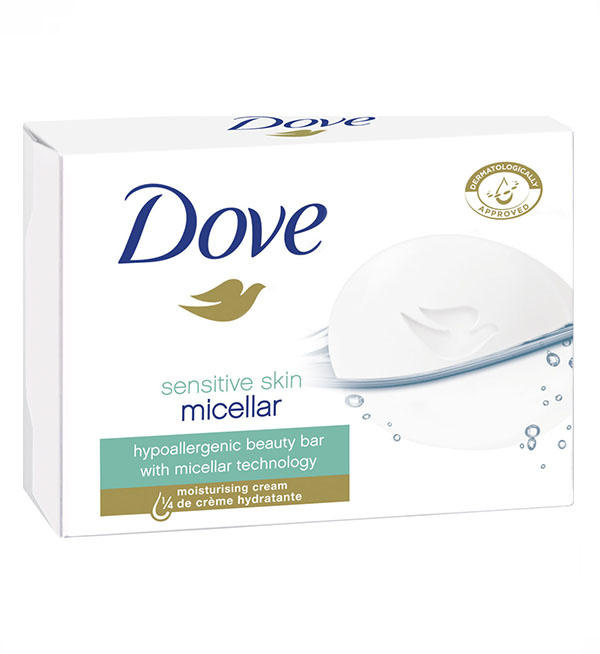 Dove Sensitive Skin Micellar Beauty Cream Bar 100gr