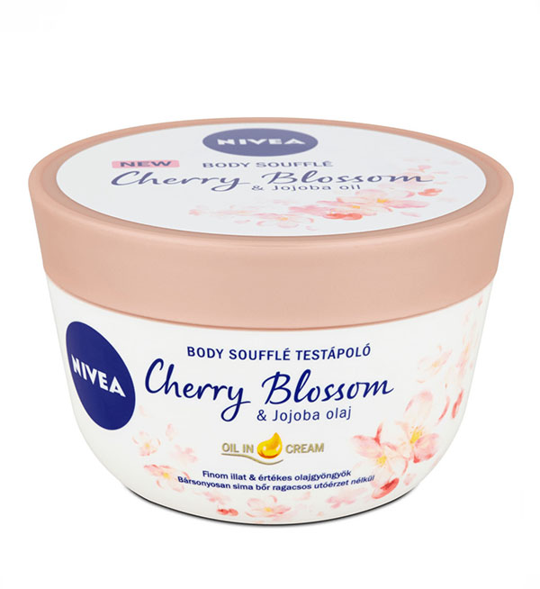 Nivea Cherry Blossom & Jojoba Oil Body Souffle 200ml