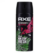 Axe Wild Fresh Bergamot & Pink Pepper Deodorant Spray 150ml