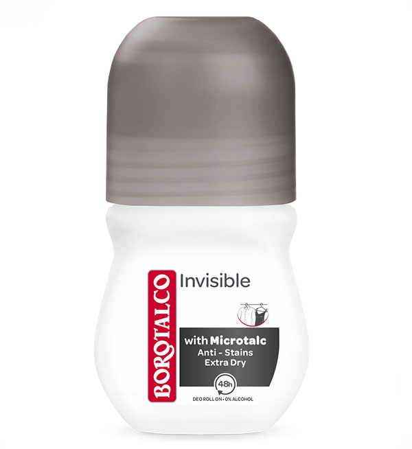 Borotalco Invisible Deodorant Roll-On 50ml