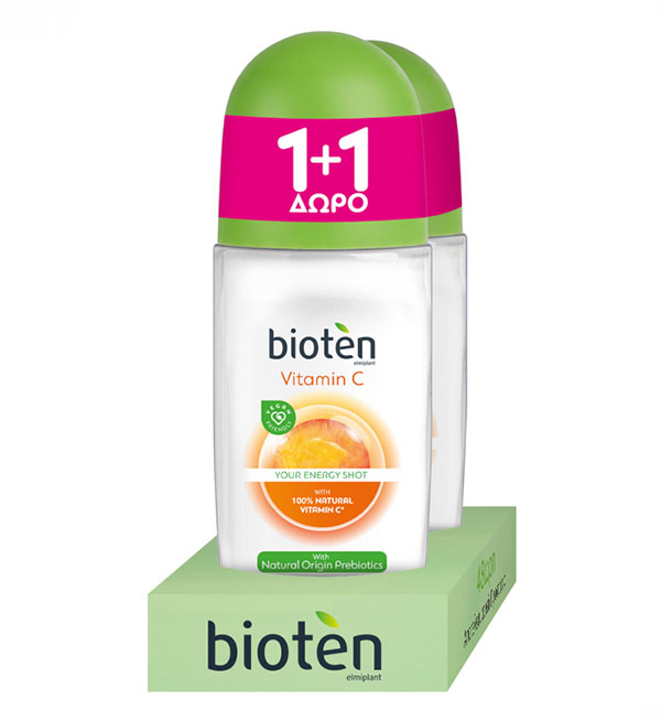 Bioten Vitamin C Deodorant Roll-On 2x50ml