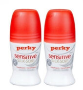 Perky Sensitive Silk Deodorant Roll-On 2x50ml