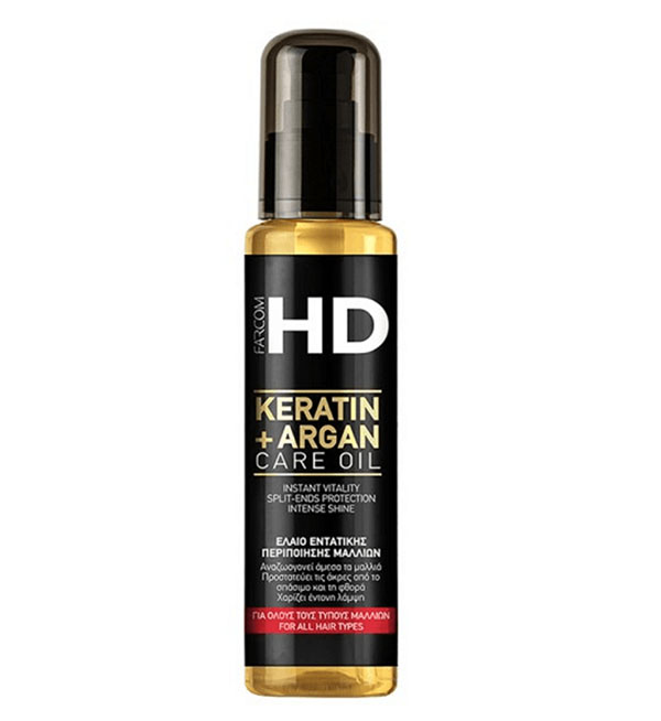 Farcom HD Keratin & Argan Care Oil 100ml