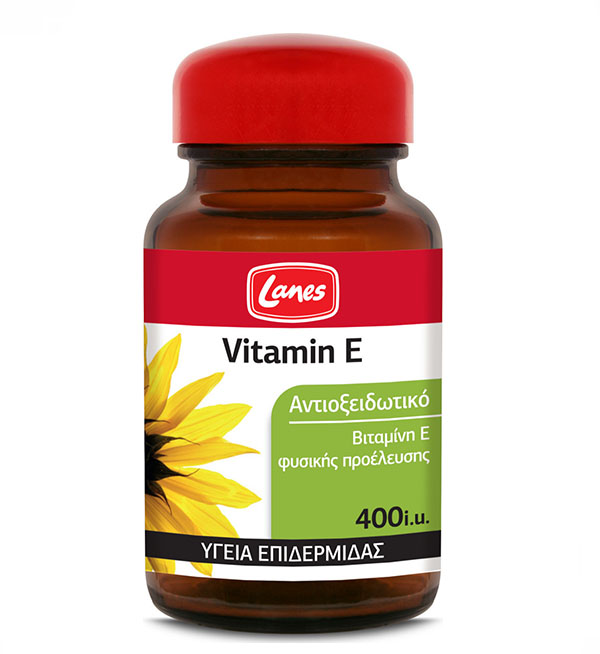 Lanes Vitamin E 400 IU Συμπλήρωμα Διατροφής 30tabs