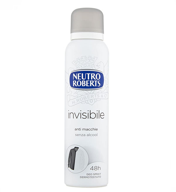 Neutro Roberts Invisible Anti-stains 0% alcohol Spray 150ml