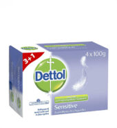 Dettol Sensitive Soap 4x100gr