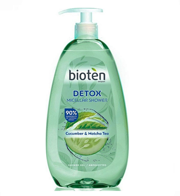 Bioten Detox Micellar Shower Cucumber & Matcha Tea 750ml