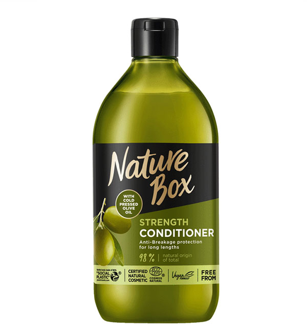 Nature Box With 100% Cold-Pressed Olive Oil Conditioner 385ml